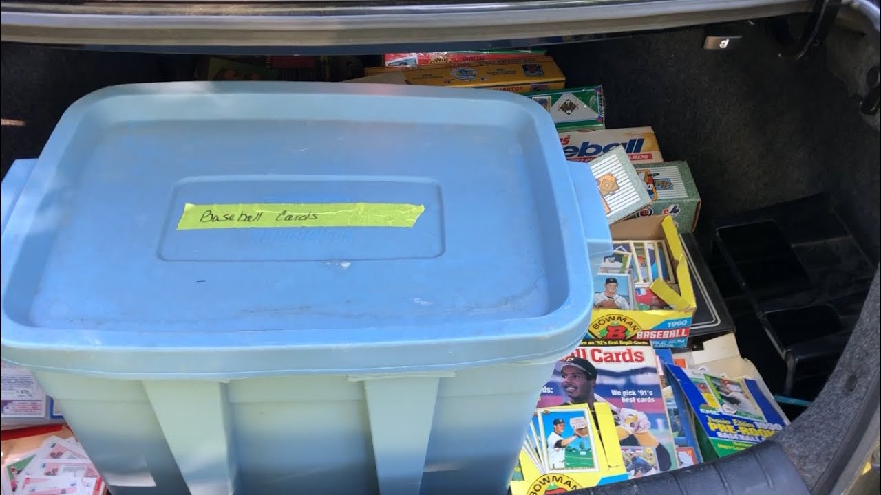 I BOUGHT A BASEBALL CARD COLLECTION FOR $300