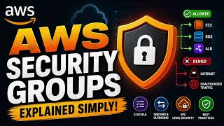 AWS Security Groups Explained | Complete Guide with Rules, Chaining &amp; Best Practices