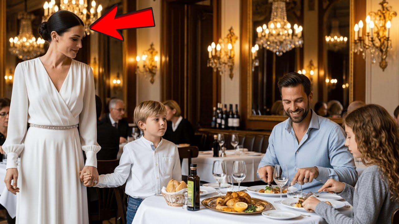 Une Milliardaire Emmène Son Fils Dîner — Puis Voit Un Père Célibataire Et Fait L’Incroyable