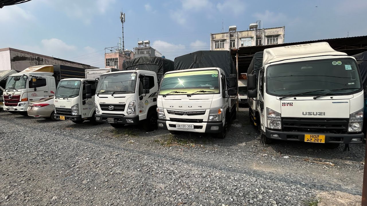 Báo giá thanh lý toàn bãi xe tải cũ từ 1 tấn đến 15 tấn giá rẻ tại TpHcm có sẵn | Xetai365