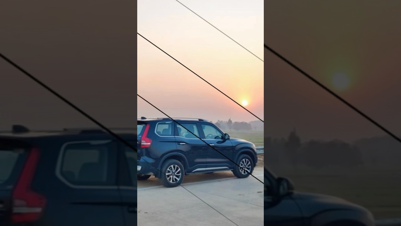 Mahindra Scorpio-N 🖤 | Black Beast SUV King | Viral Shorts