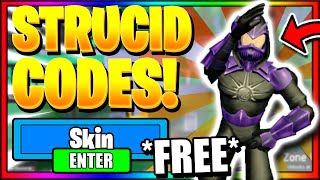 ALL NEW *SECRET OP* CODES in STRUCID! (ROBLOX CODES)