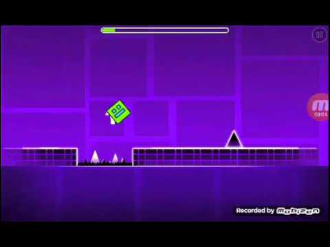 Geometry dash level 1 - YouTube