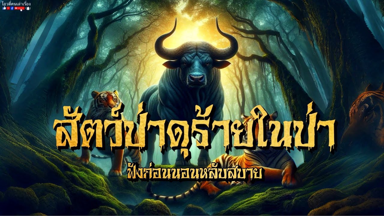 สัตว์ป่าดุร้ายในป่า