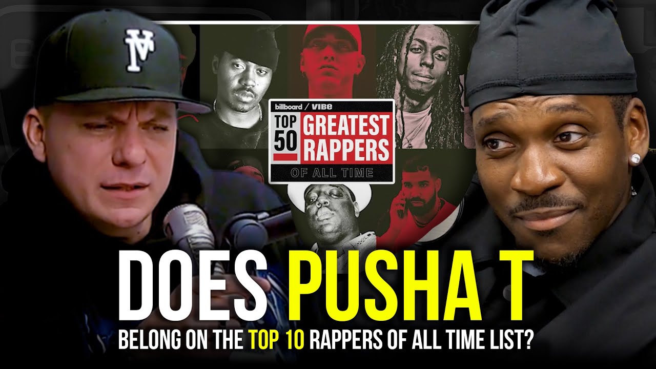 Kev ranks Pusha T in his all-time top 10 rappers! - YouTube