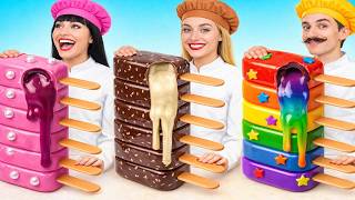 1-STAR VS 5-STAR CAKE DECORATING IDEAS 🍫 Real Food & Chocolate Food By YayTime!