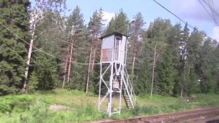 Васкелово - Громово из окна ЭД4М-0423