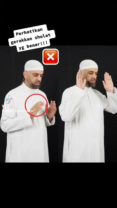 Perhatikan gerakan sholat yg benar