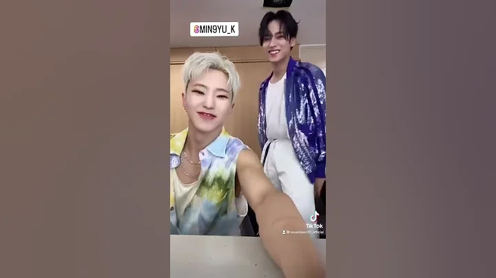 Hoshi and Mingyu New Tiktok #svt #seventeen #tiktok #hoshi #mingyu #viral #love #shorts