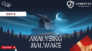 THM Advent of Cyber Day-6 𝗔𝗻𝗮𝗹𝘆𝘀𝗶𝗻𝗴 𝗠𝗮𝗹𝘄𝗮𝗿𝗲 🎄🎅🏻| #cybersecurity #educational #business #ai #money #1