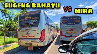 SUGENG RAHAYU VS MIRA 🔥 Moment bertemunya 2 Rival Abadi Raja Bus Balap Jawa Timuran !!
