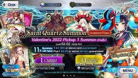 Valentine Ticket Spooks! Sei Where Are You? Fate Grand Order