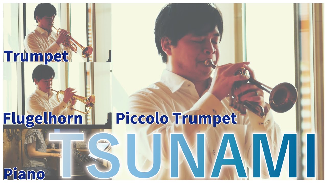 トランペット一人3役】TSUNAMI サザンオールスターズ フリューゲル