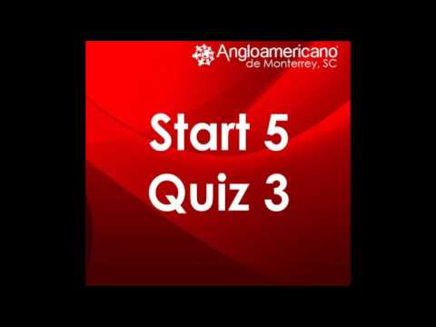 Start 5 Quiz 3 Unit 11 12