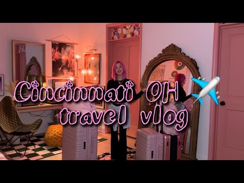 the realities of traveling to teach bridal hair | Cincinnati Travel Vlog