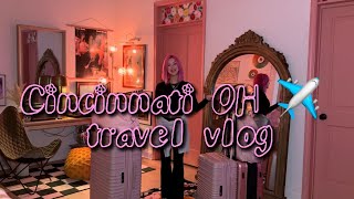 Thumbnail the realities of traveling to teach bridal hair | Cincinnati Travel Vlog