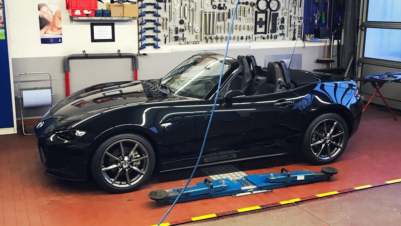 Der erste Umbau am MX5: Tieferlegung, Interieur & Kamera!