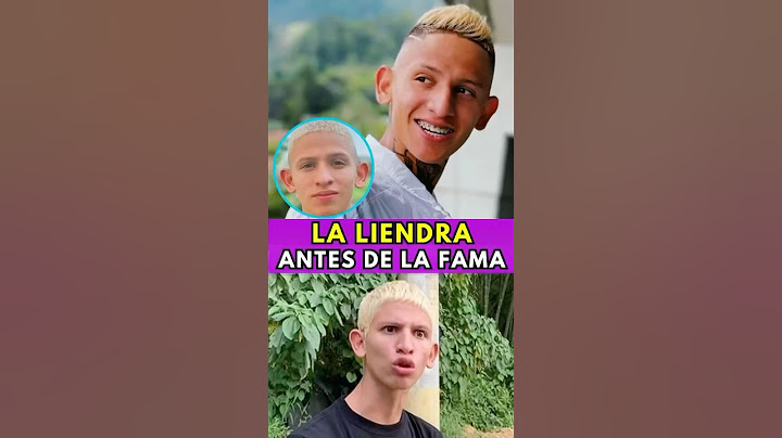 Asi era la liendra antes de ser famoso