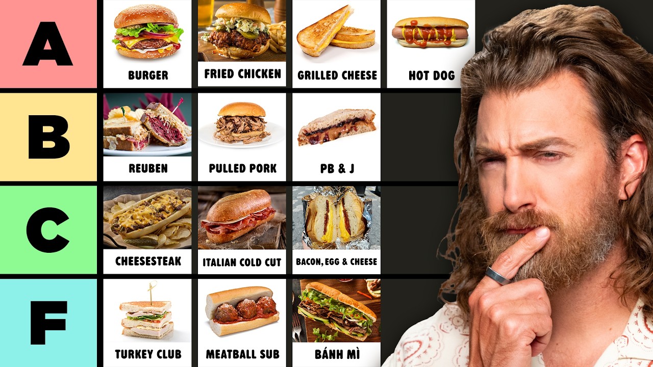Ranking The Best Sandwiches
