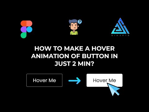 Figma Tutorial for Beginners - Button Hover Effect #figmatips #figmatutorial #buttoneffect #figma