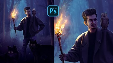 Ps Touch Night Creative Manipulation • Tutorial • Fahim Editing •