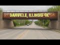 Illinois' Fastest Decaying City: Danville, Illinois 4K.