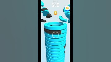 Stack ball game for new in level 1 🏀 #viral #trending #stackball #shorts