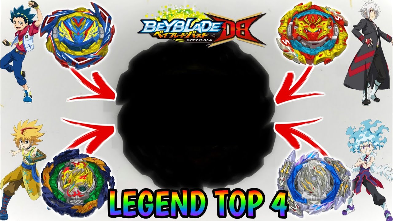 Legendary Top 4 Blader Beyblade Burst 