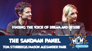 Sandman's Tom Sturridge/Mason Alexander Park On Finding The Voice Of Dream And Desire - MCM