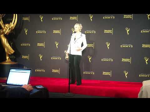 Jane Lynch: 2019 Emmys speech backstage for 'The Marvelous Mrs. Maisel'