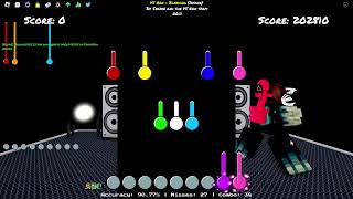 Roblox, Funky Friday - Bleeding (Insane 9 KEYS) 28 Misses (90.97%) - WORLD RECORD OF MISSES??