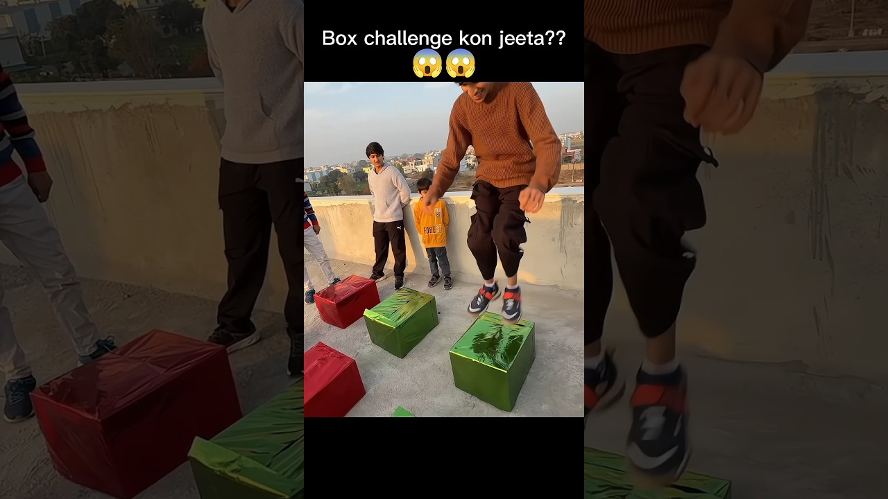 Box challenge kon jeeta?? 😱 ||sourav joshi vlogs|| #souravjoshi #shorts