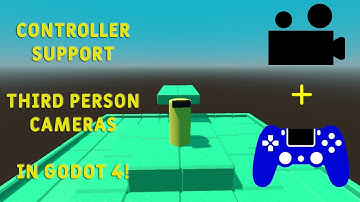 Controller Support for Third Person Camera in Godot 4