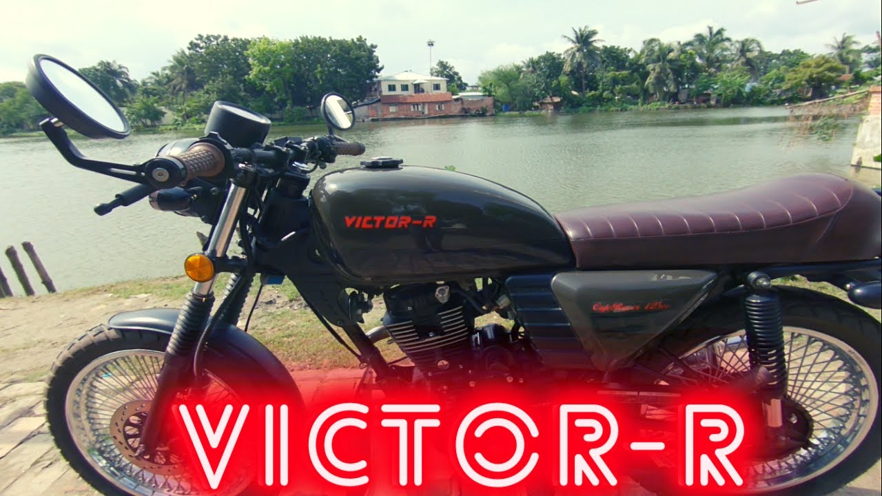 Cafe racer victor r || new cafe racer || victor r 125 2020 || First Ride  Impression || - YouTube