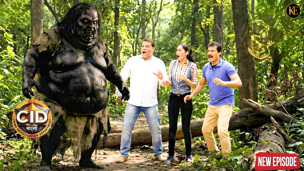 কালো রক্তাক্ত ভূতের মুখোমুখী সিআইডি, শ্মশানে পরিণত হল বন। সিআইডি || নতুন পর্ব|| CID || BANGALA  2026