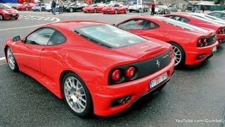 Ferrari Challenge Stradale - Exhausts notes on the Track!!