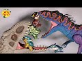 Jurassic world camp cretaceous 4 snap squad dinosaur toys mattel netflix