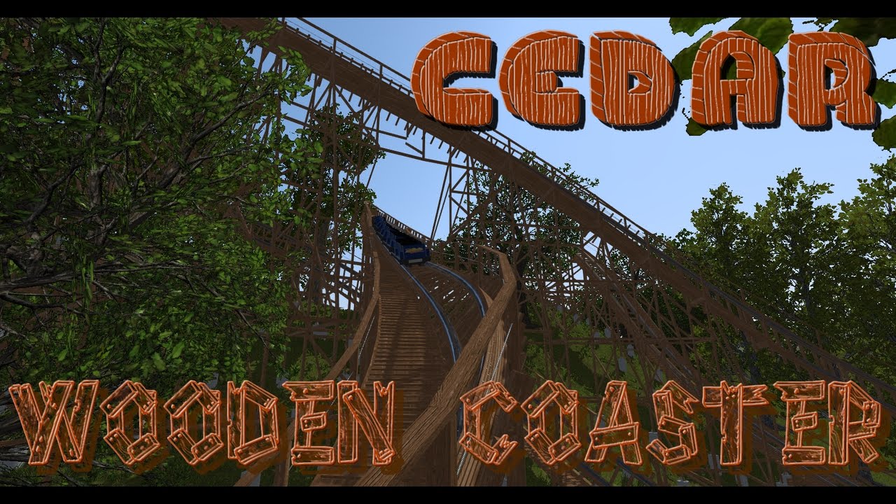 NoLimits 2 : Cedar ~ Wooden Coaster