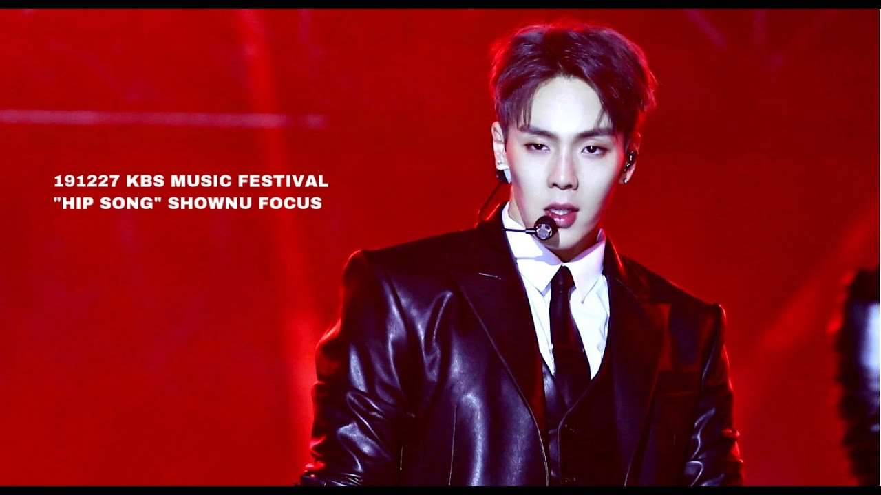 [4K]191227 KBS가요대축제 Hipsong 몬스타엑스 셔누 SHOWNU FOCUS