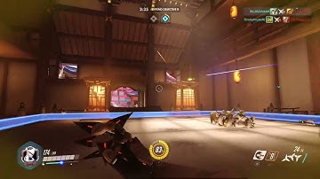 Hanamura Defense: Deflection Headshot on Hanzo with Genji