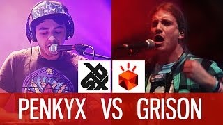 PENKYX vs GRISON | Grand Beatbox Battle 2014 | Loopstation Quarter Final