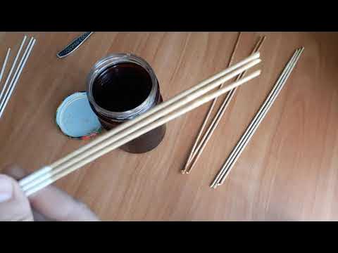 Самодельная морилка из вишни. - YouTube