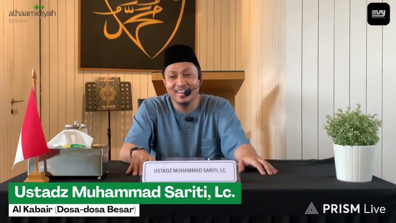 Ustadz Muhammad Sariti Yusuf, Lc Kitab Dosa Dosa Besar