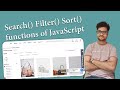 Part 1 :💻 JavaScript Magic: Real-World Projects Using filter(), forEach() & sort() | Coding Tutorial