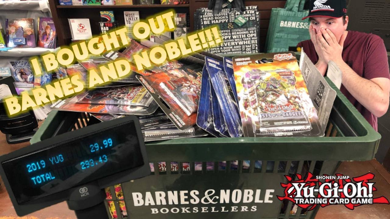 *BEST BARNES & NOBLE YUGIOH “BUYOUT” EVER!* I BOUGHT EVERYTHING