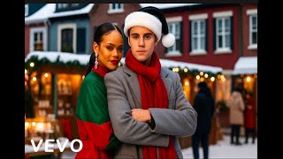 🎄Rihanna ft Justin Bieber - Christmas Is Everywhere ( Official Trending music video 2025)🎄