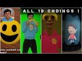 All 10 endings | Escape From Vlogger Runaway