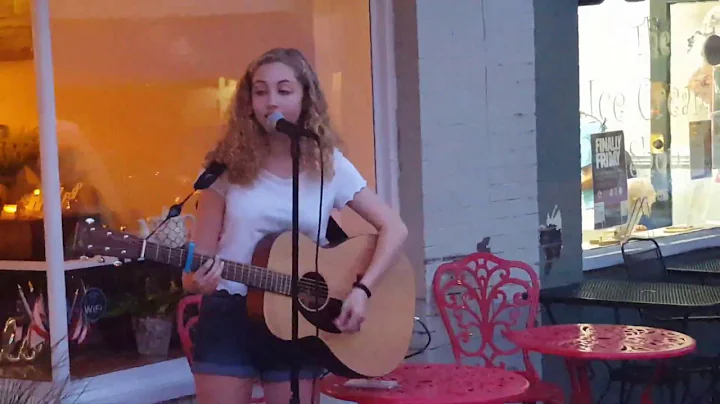 Lucy Daley sings "Famous in a small town" Apex, NC 2017.