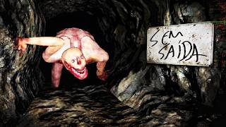 eu fui chamado pra explorar essa caverna mas ALGO me encontrou