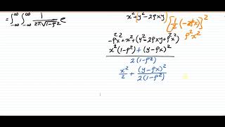 Show standard bivariate normal distribution is a valid probability distribution